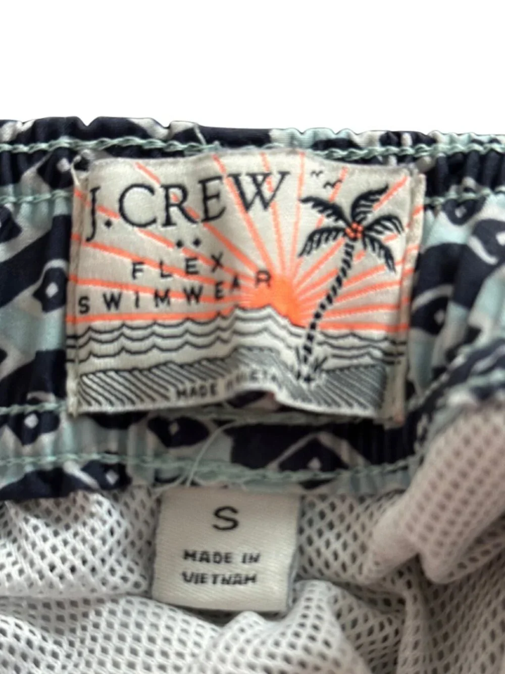J. Crew Men's Flex Swim Trunks (Size Small)